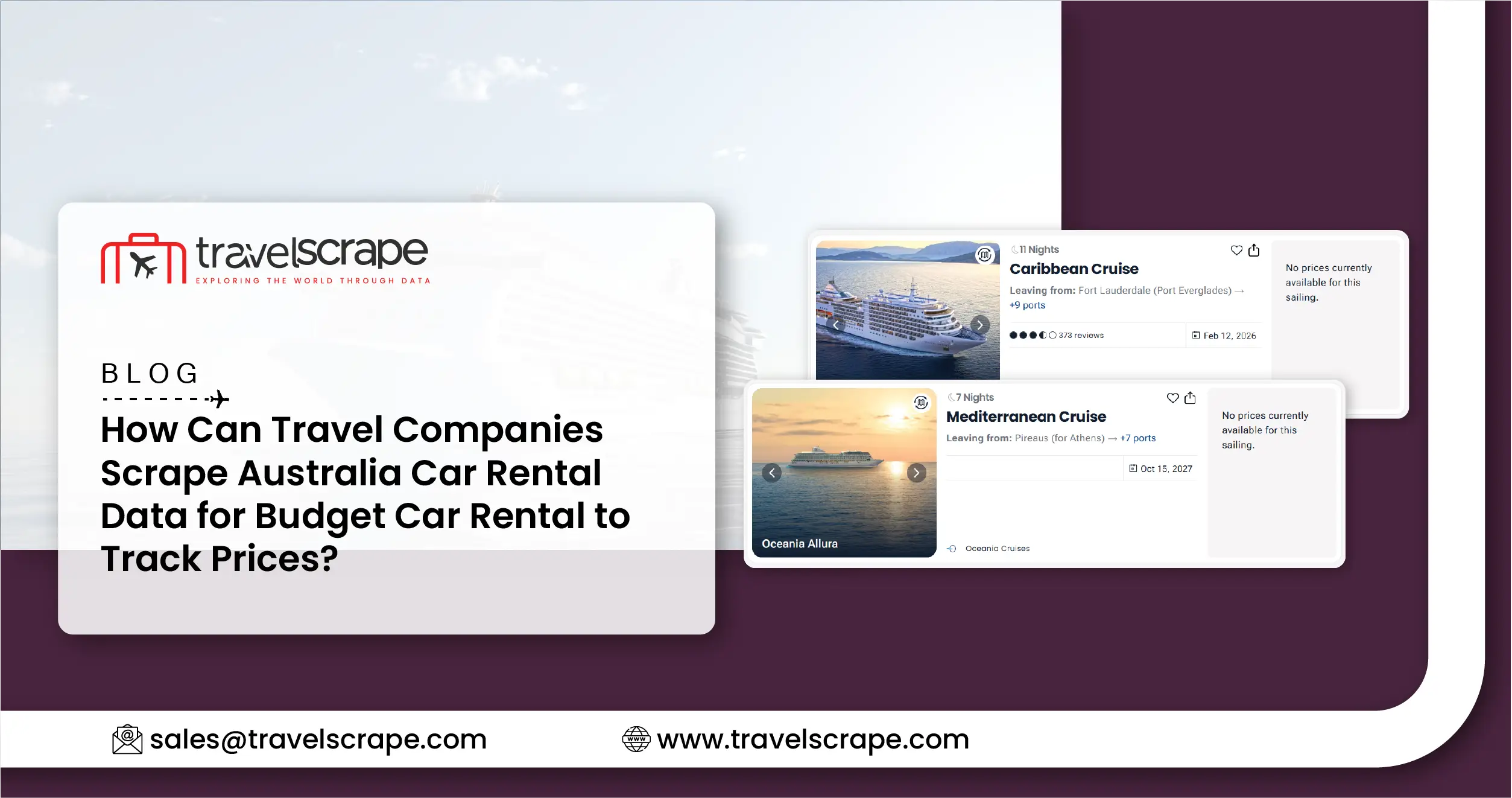 How Can Companies Leverage Tools to Scrape Australia Cruise & Ferry Data-01